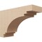 Ekena Millwork 7"W x 21"D x 14"H Classic Pescadero Rough Cedar Woodgrain TimberThane Corbel, Primed Tan CORUR07X21X14PECRCPR - alternate 1